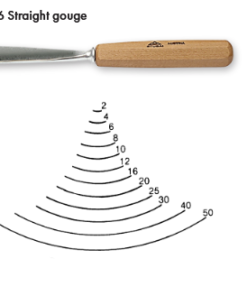 SGORBIA STUBAI PER SCULTURA SERIE 55 FORMA 6