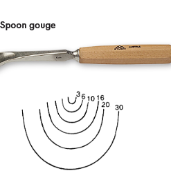 SGORBIA STUBAI PER SCULTURA SERIE 55 FORMA 32