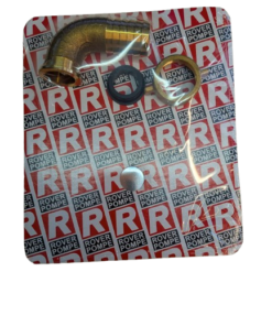 ROVER POMPE - Kit Portagomma Curvo 90° 25mm - girello 1" GAS - guarnizione - 120035